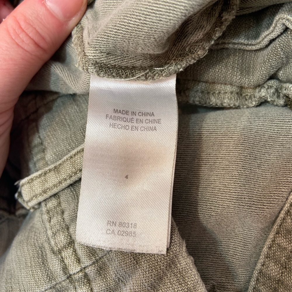 Lucky Brand Green Cropped Ankle Pants - Picture 7 of 9